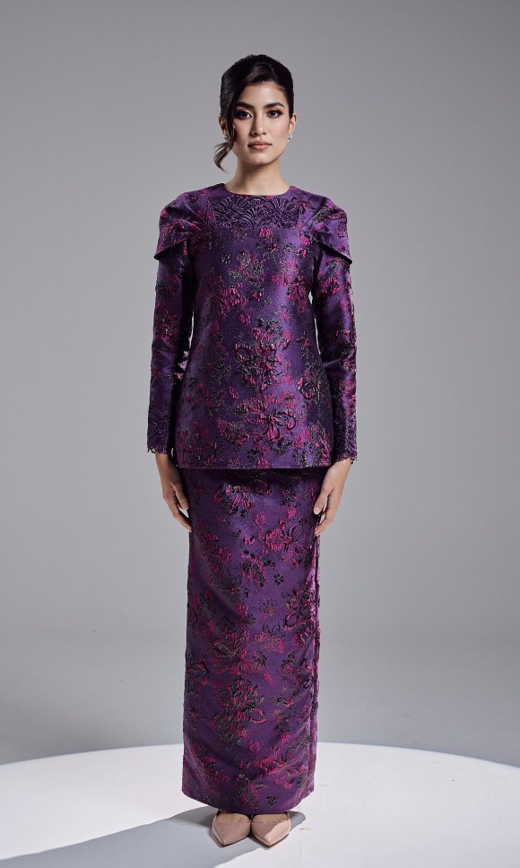 ALANEY KURUNG - DARK PURPLE ALANEY KURUNG - DARK PURPLE