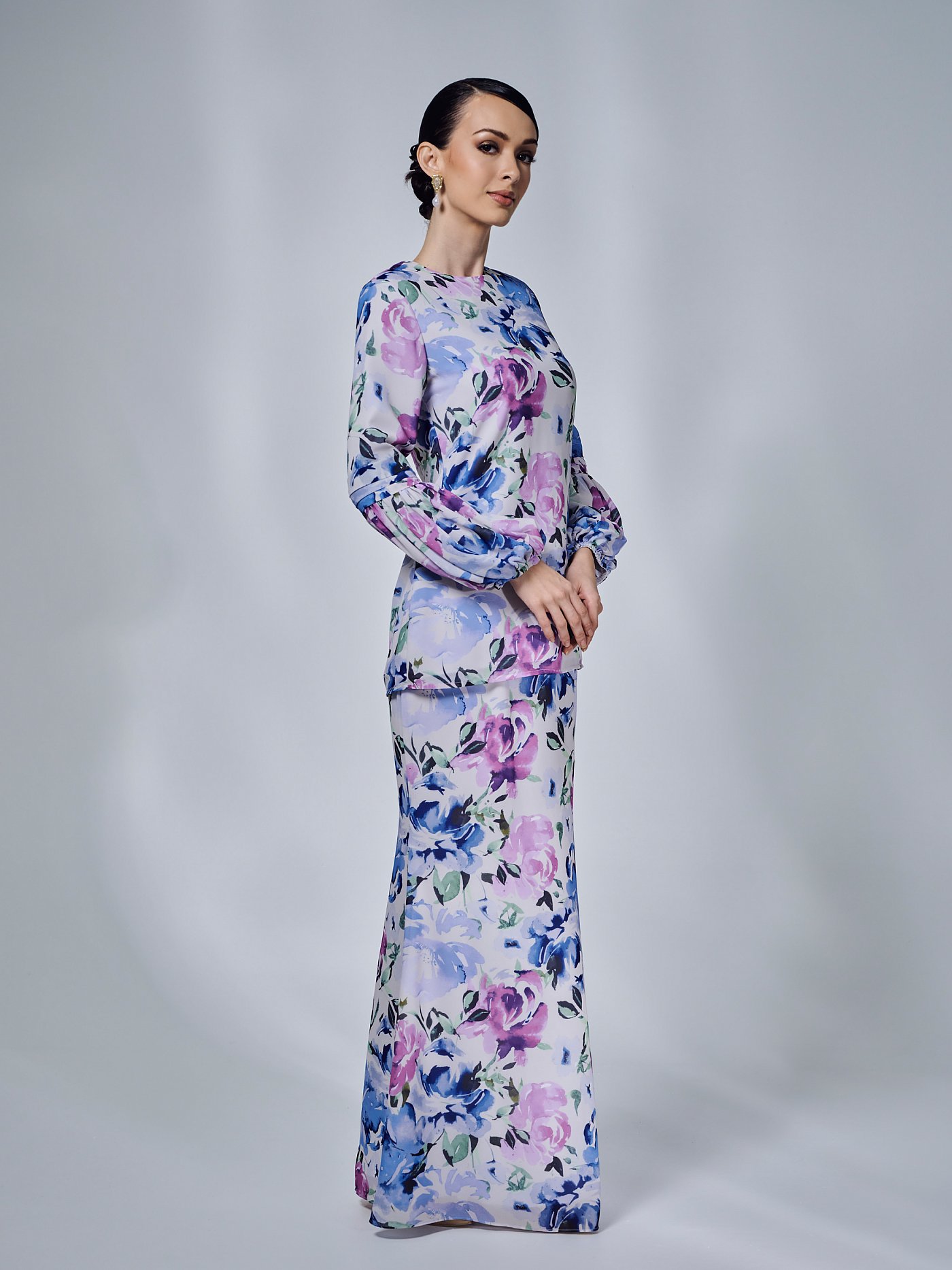 ASHAA KURUNG - BLUE PURPLE