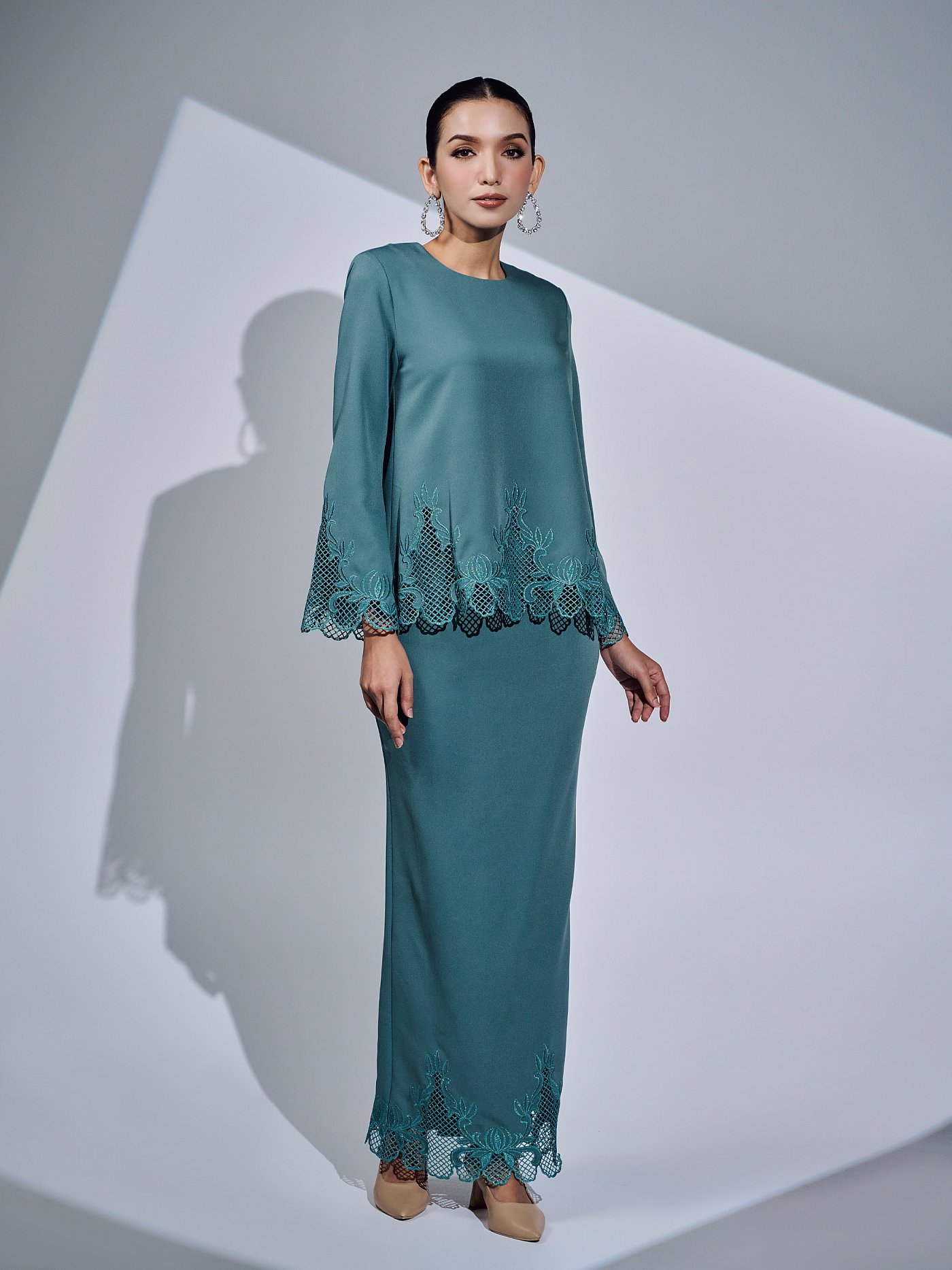 EMBUN KURUNG 2.0 - DUSTY TURQUOISE