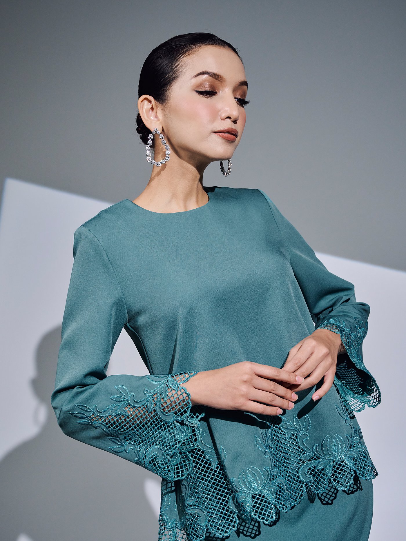 EMBUN KURUNG 2.0 - DUSTY TURQUOISE