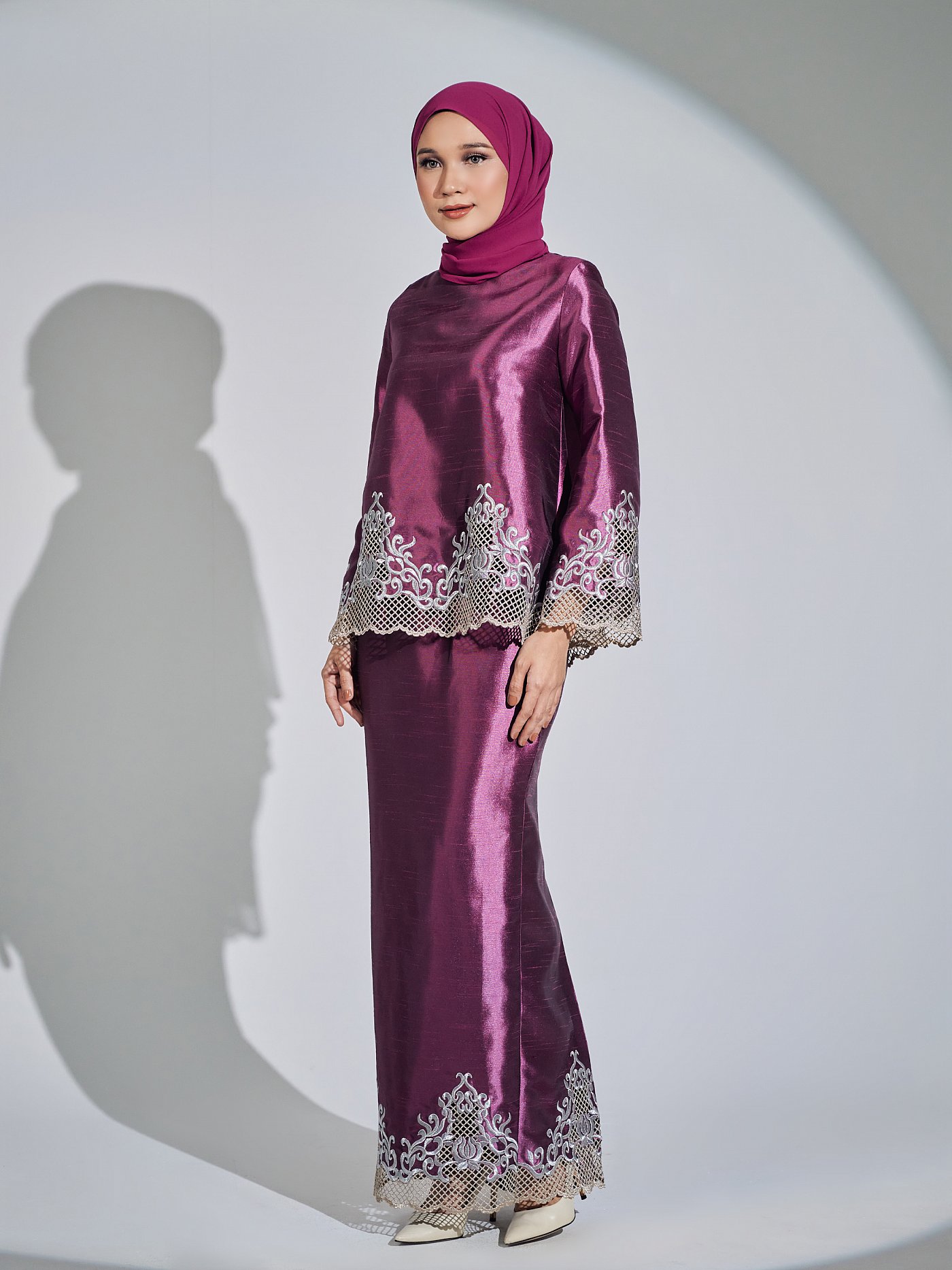 JUWITA KURUNG - MAGENTA PURPLE