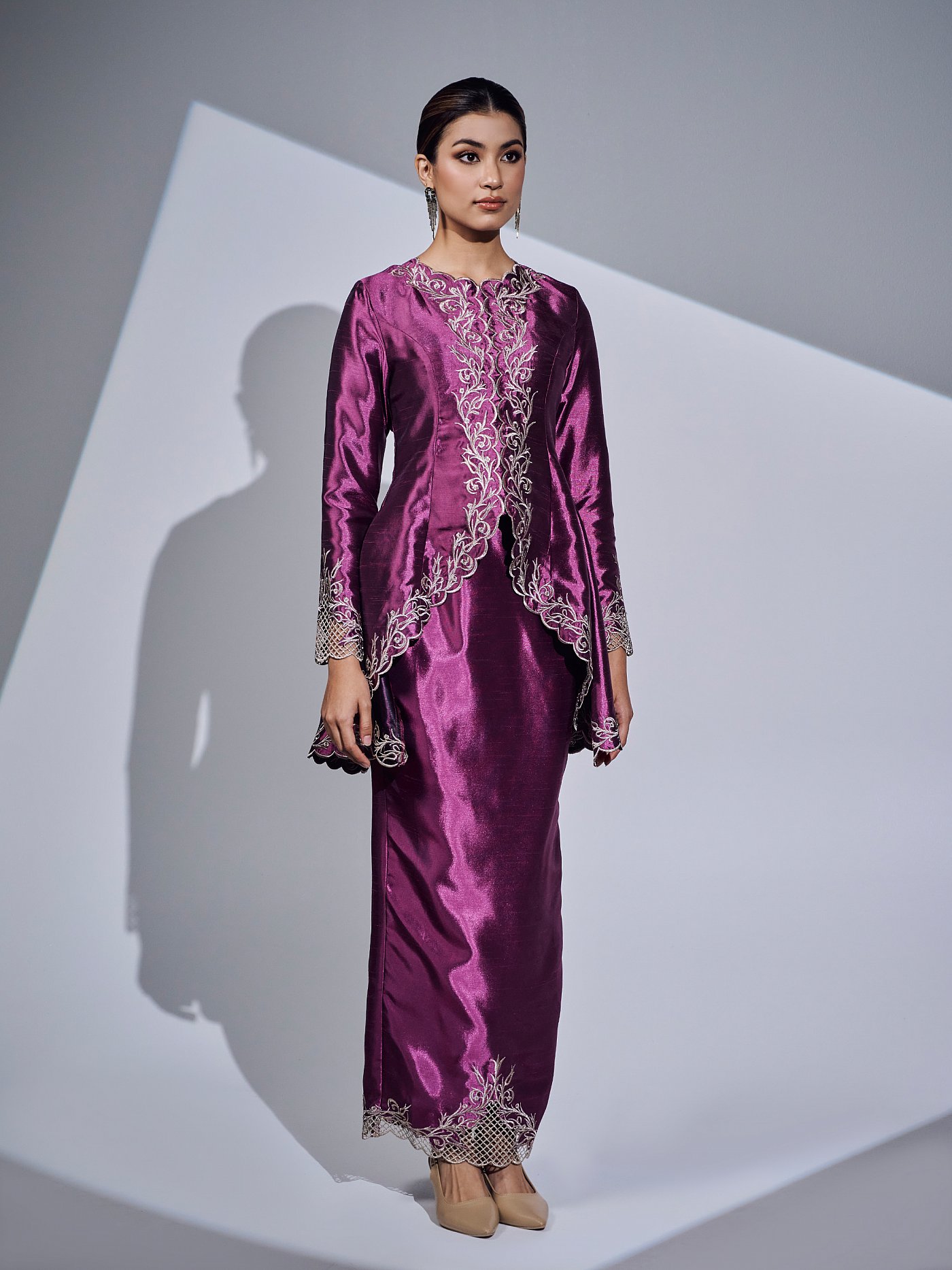 SEROJA KURUNG - MAGENTA PURPLE