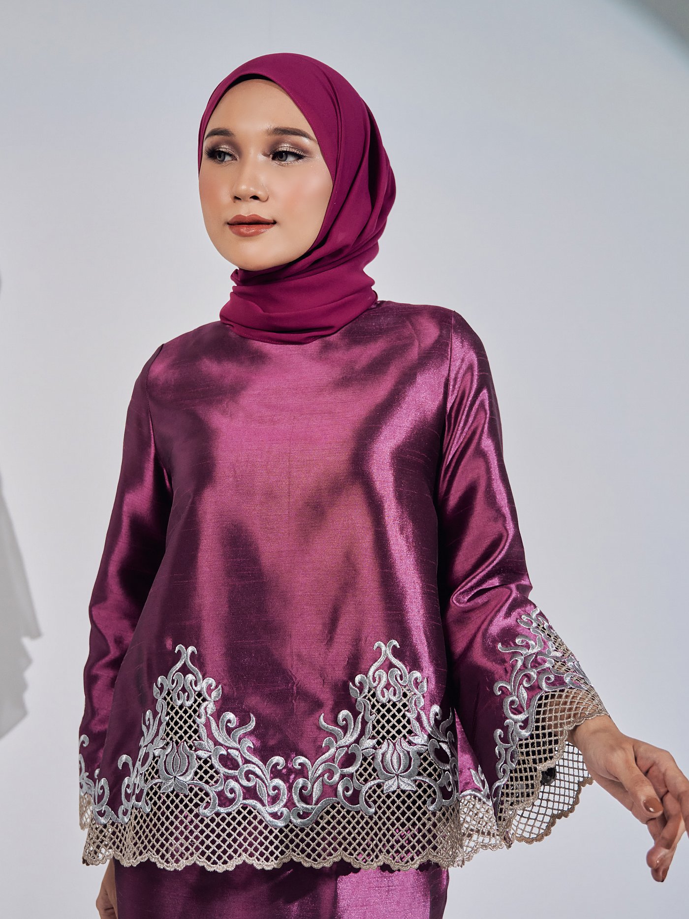 JUWITA KURUNG - MAGENTA PURPLE