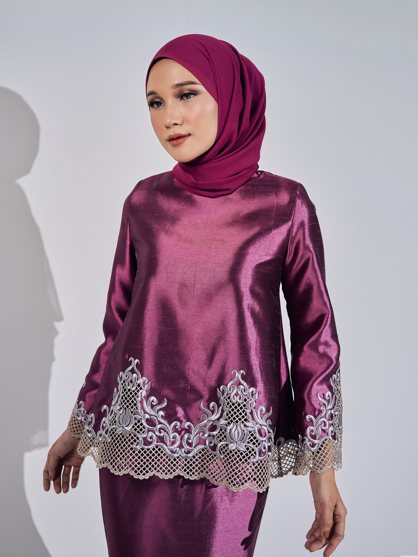 JUWITA KURUNG - MAGENTA PURPLE