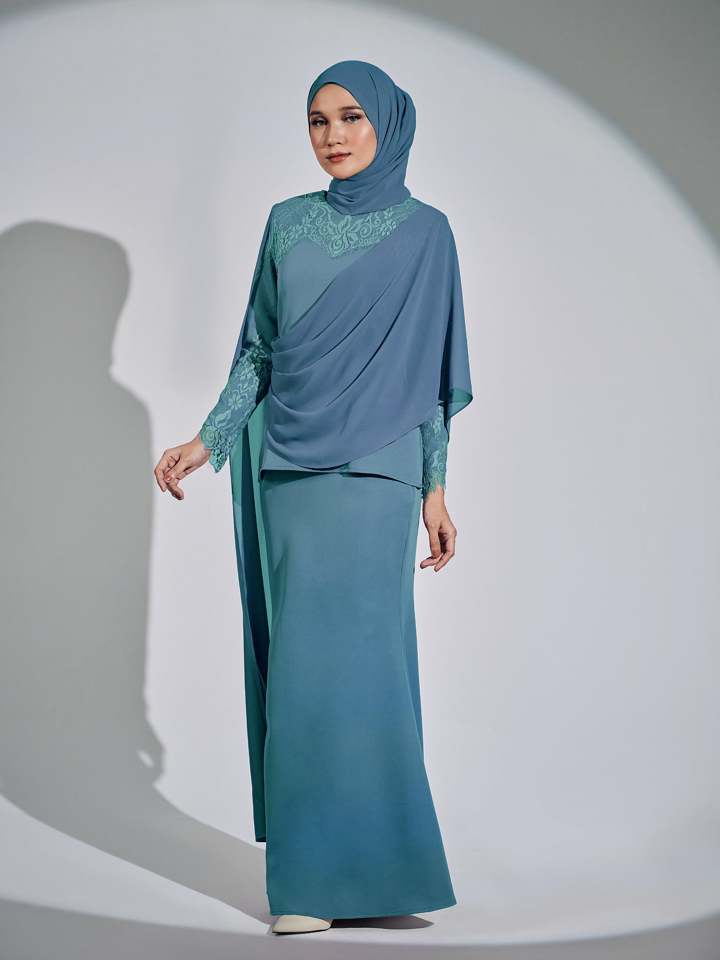GRACIA KURUNG - DUSTY TURQUOISE
