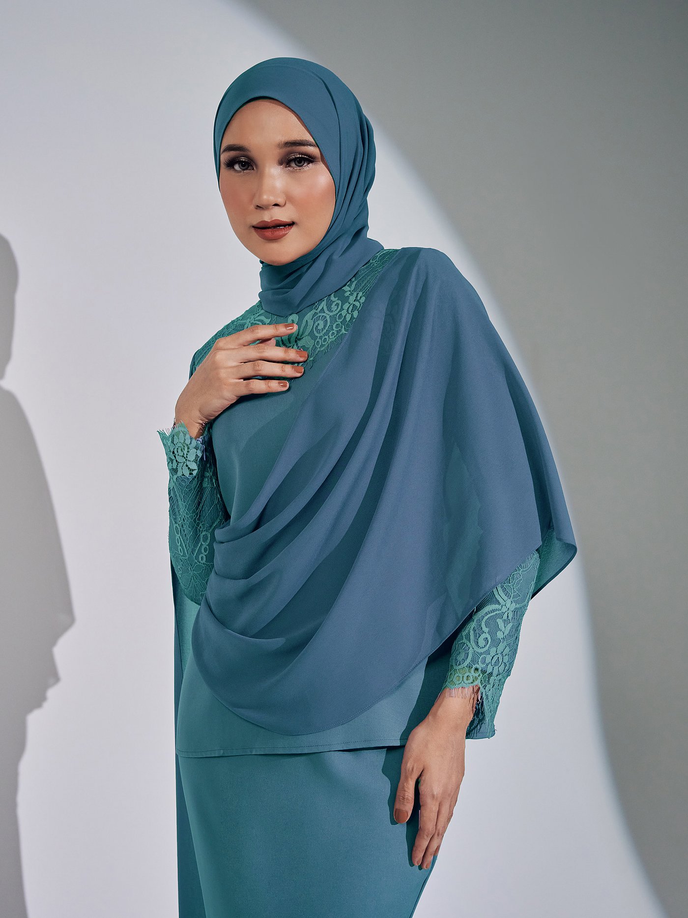 GRACIA KURUNG - DUSTY TURQUOISE