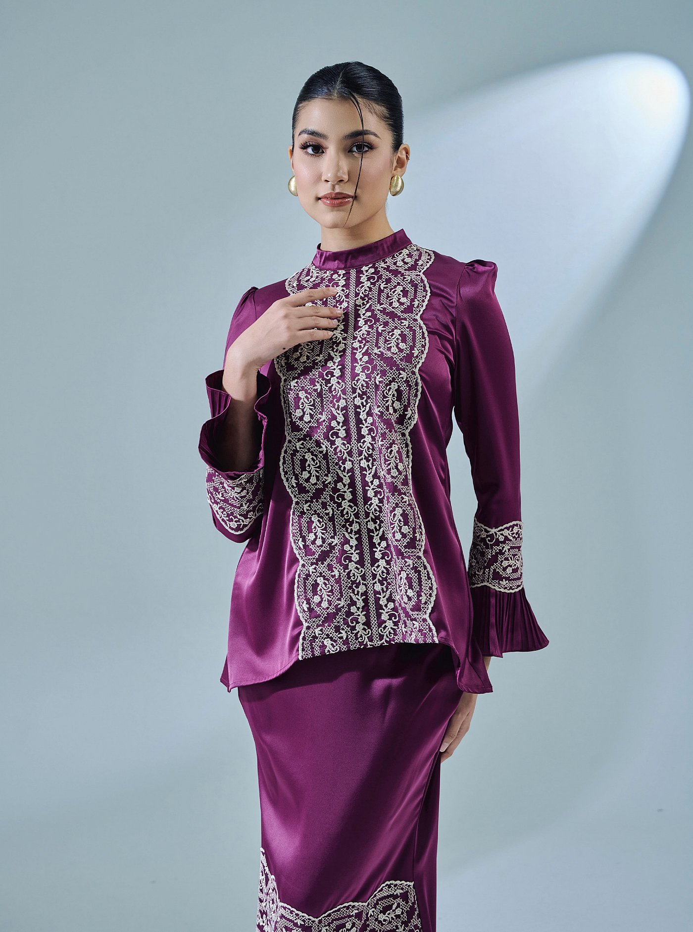 SABARIAH KURUNG - MAGENTA PURPLE