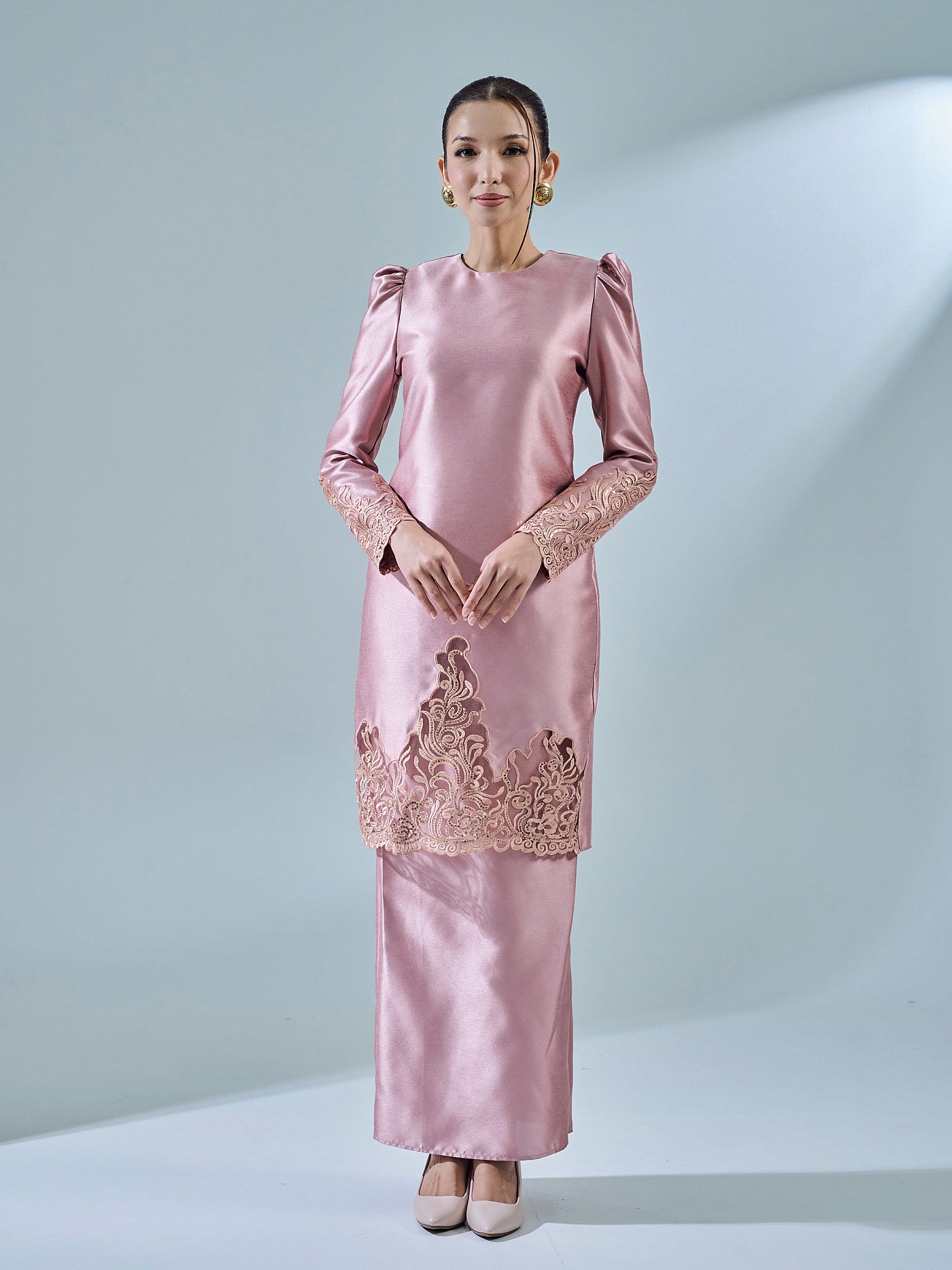 RATNAA KURUNG - CORAL PINK