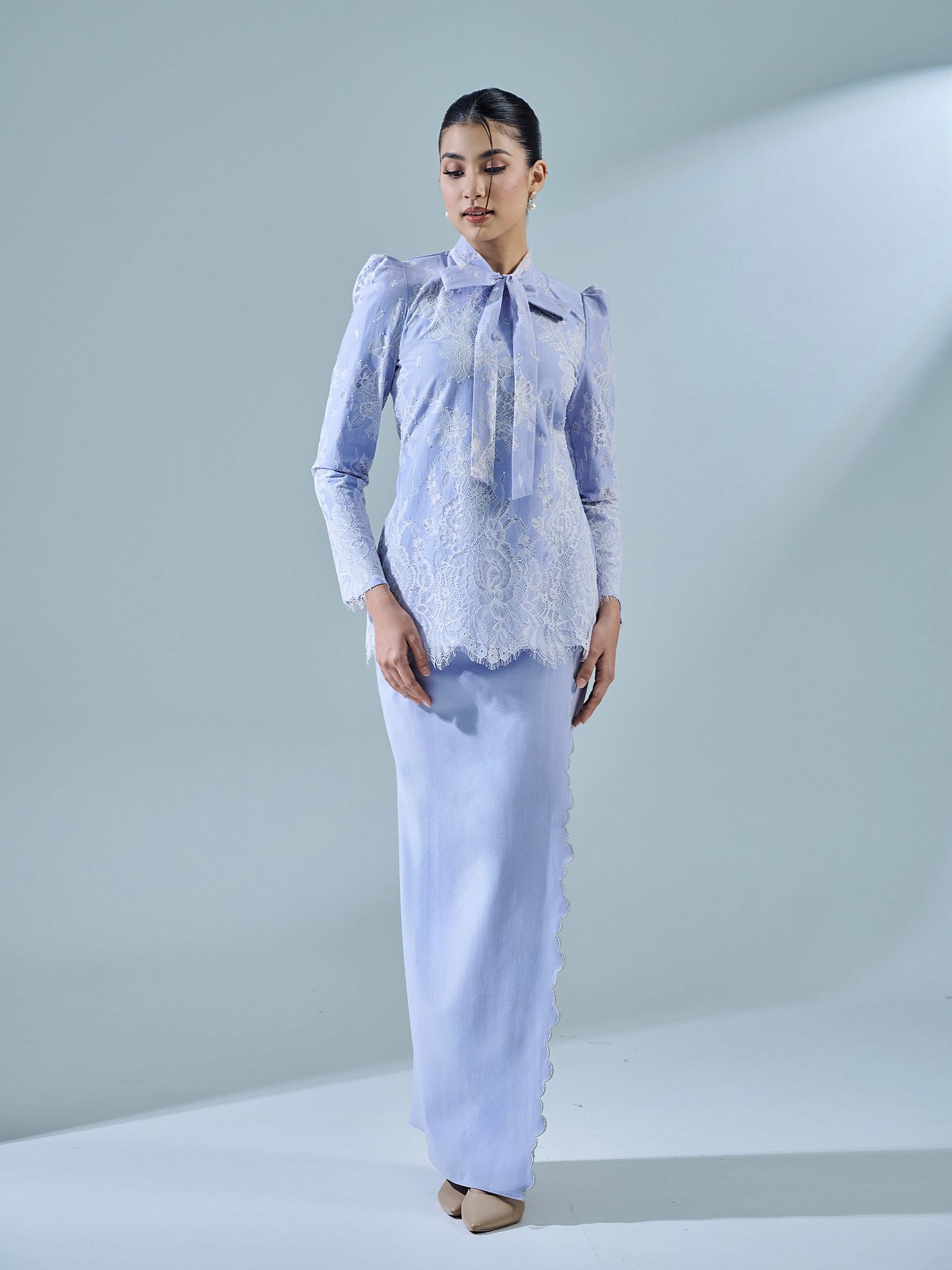 LANIA KURUNG - ASH PURPLE