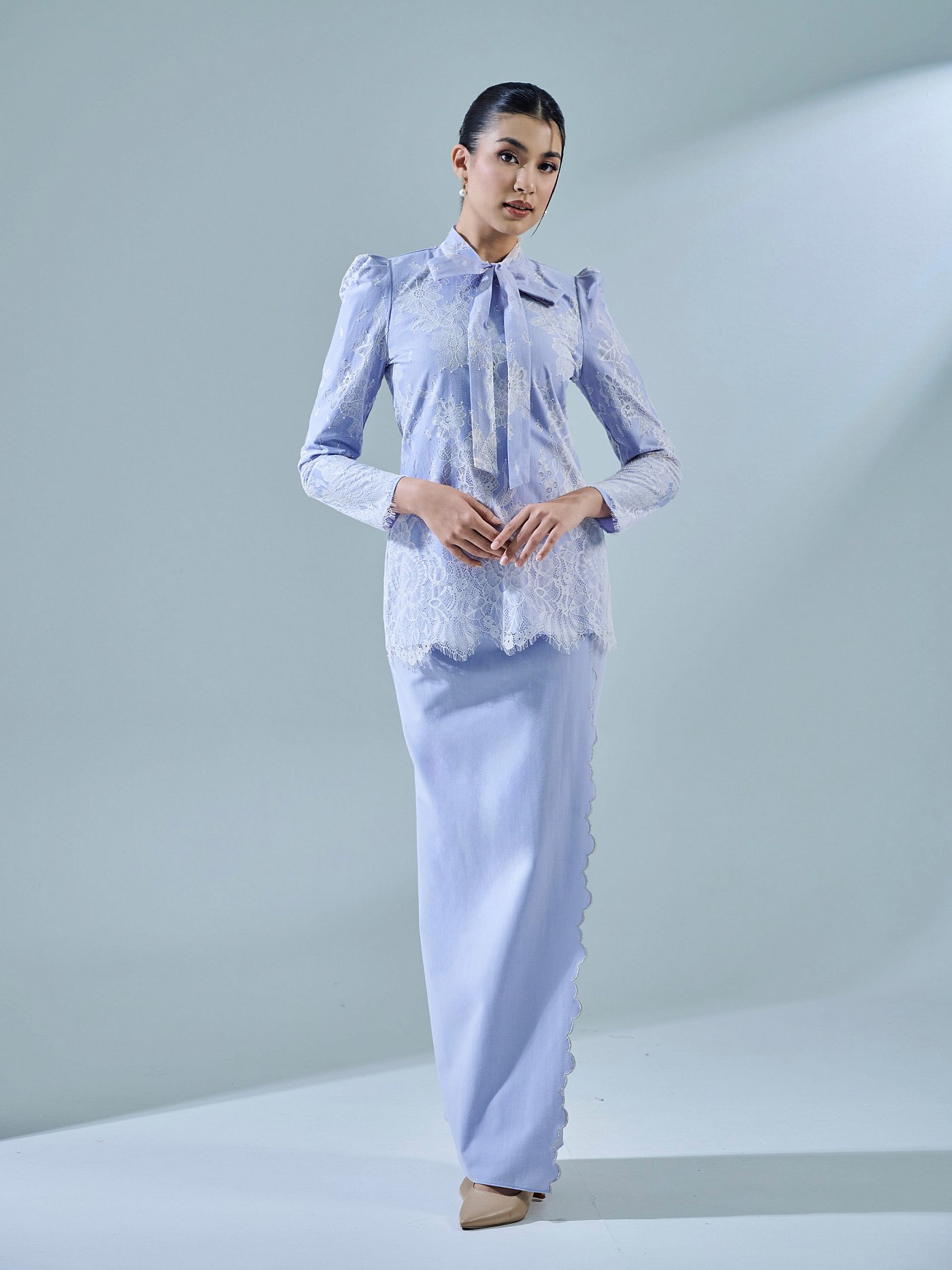 LANIA KURUNG - ASH PURPLE