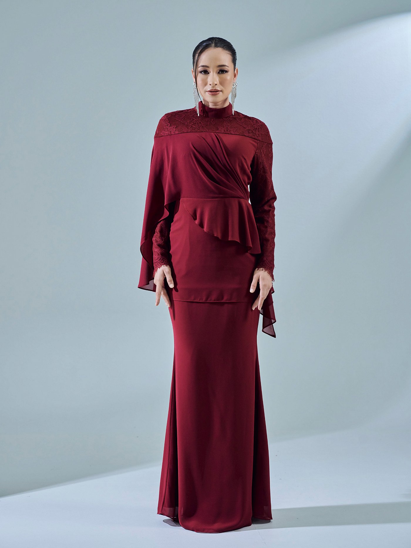 RAVIANA KURUNG - MAROON