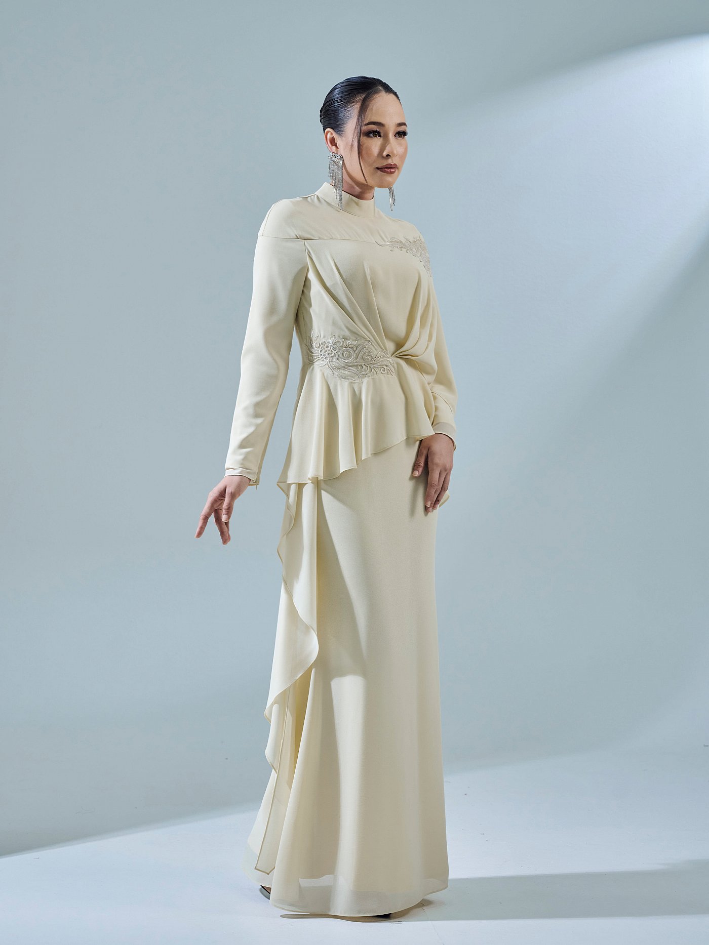 ERANI DRESS - SOFT YELLOW