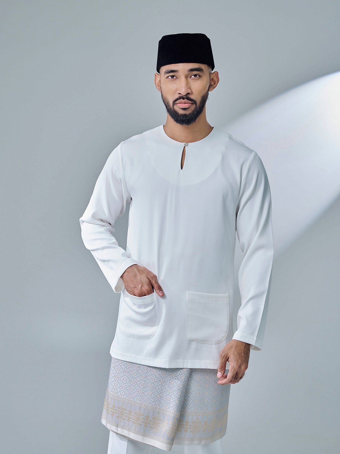 ANDIKA BAJU MELAYU - OFF WHITE
