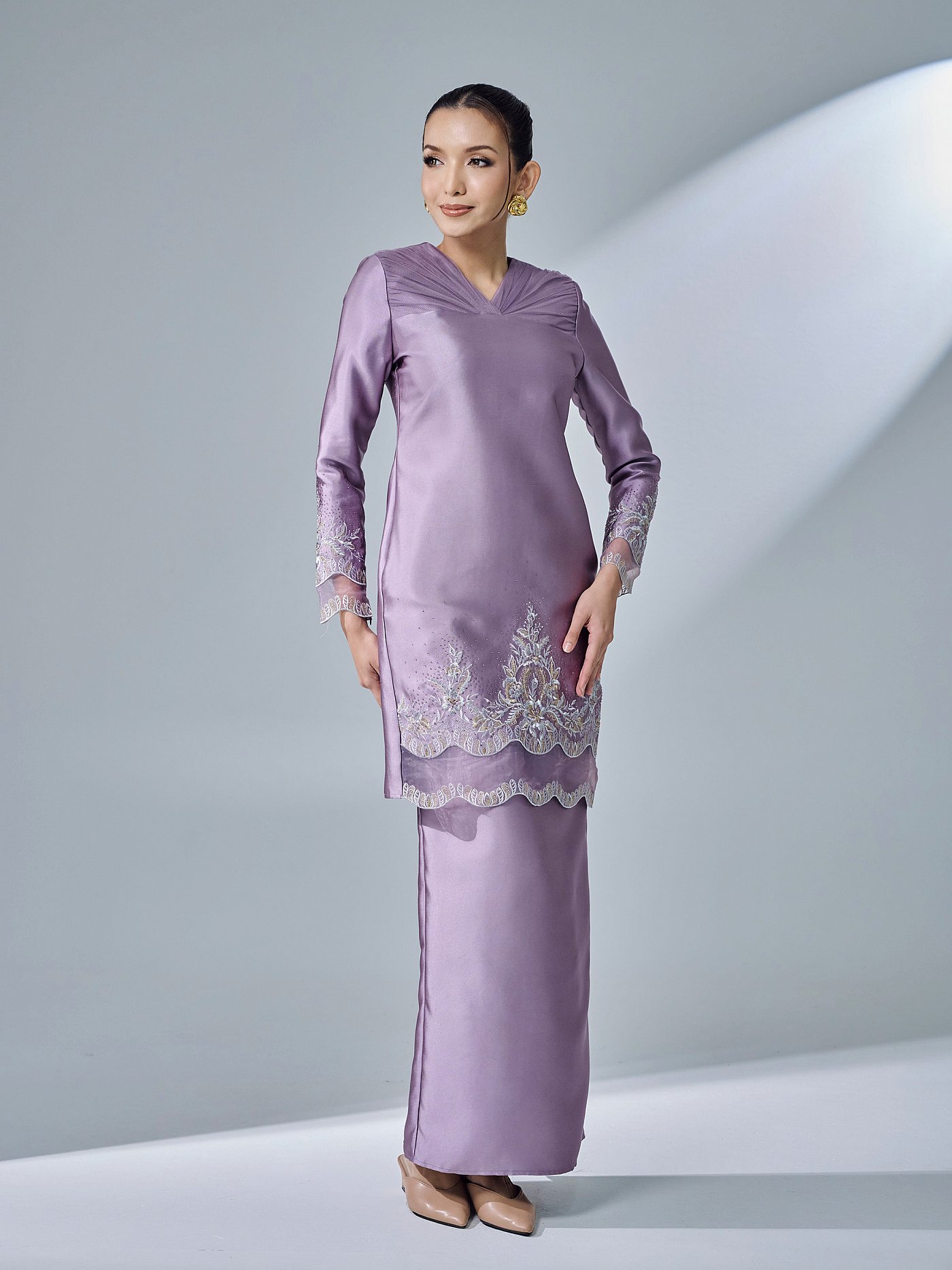 HANISTA KURUNG - DUSTY PLUM