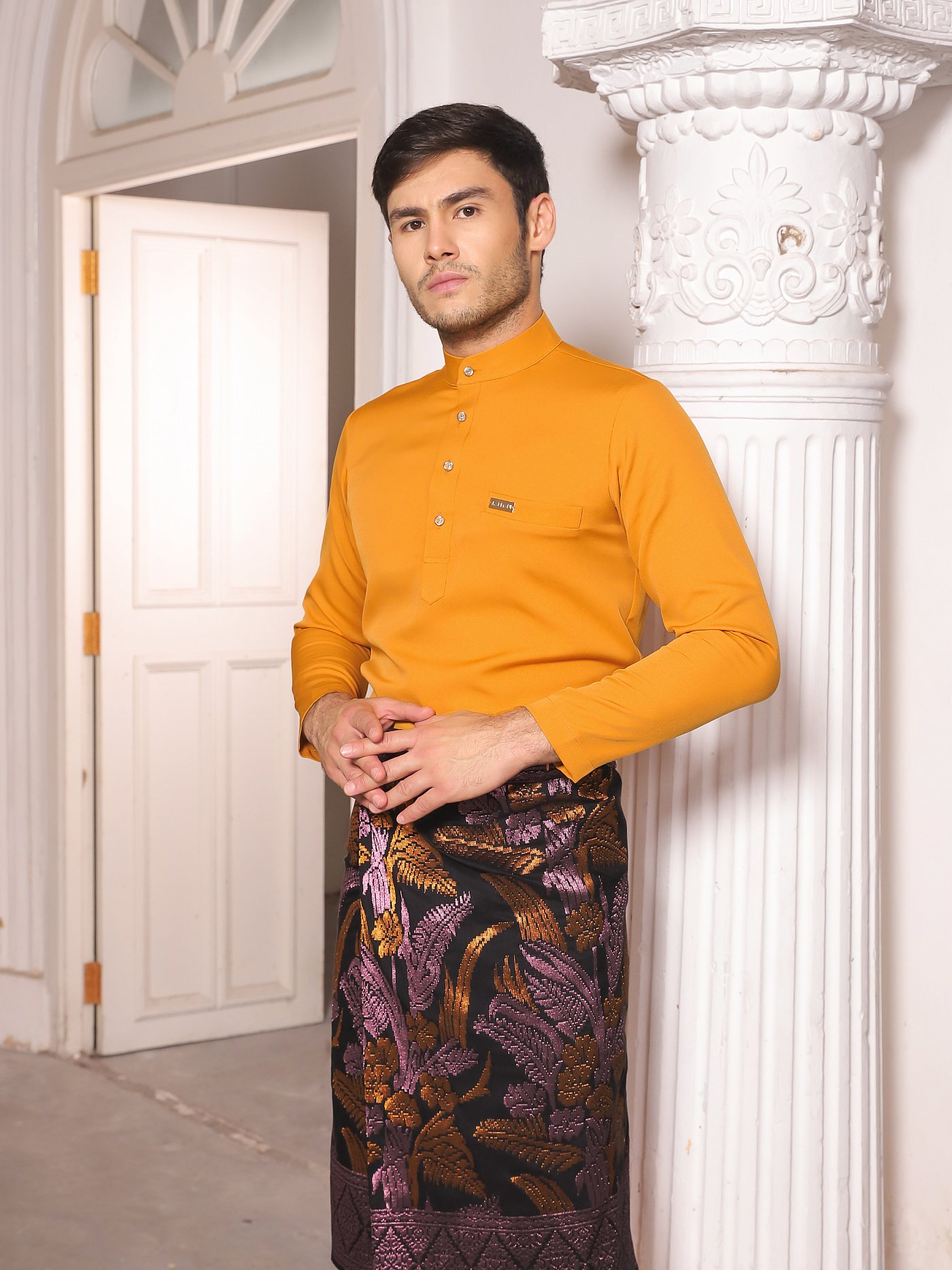 J.ARMANI BAJU MELAYU 2.0 - MUSTARD GOLD