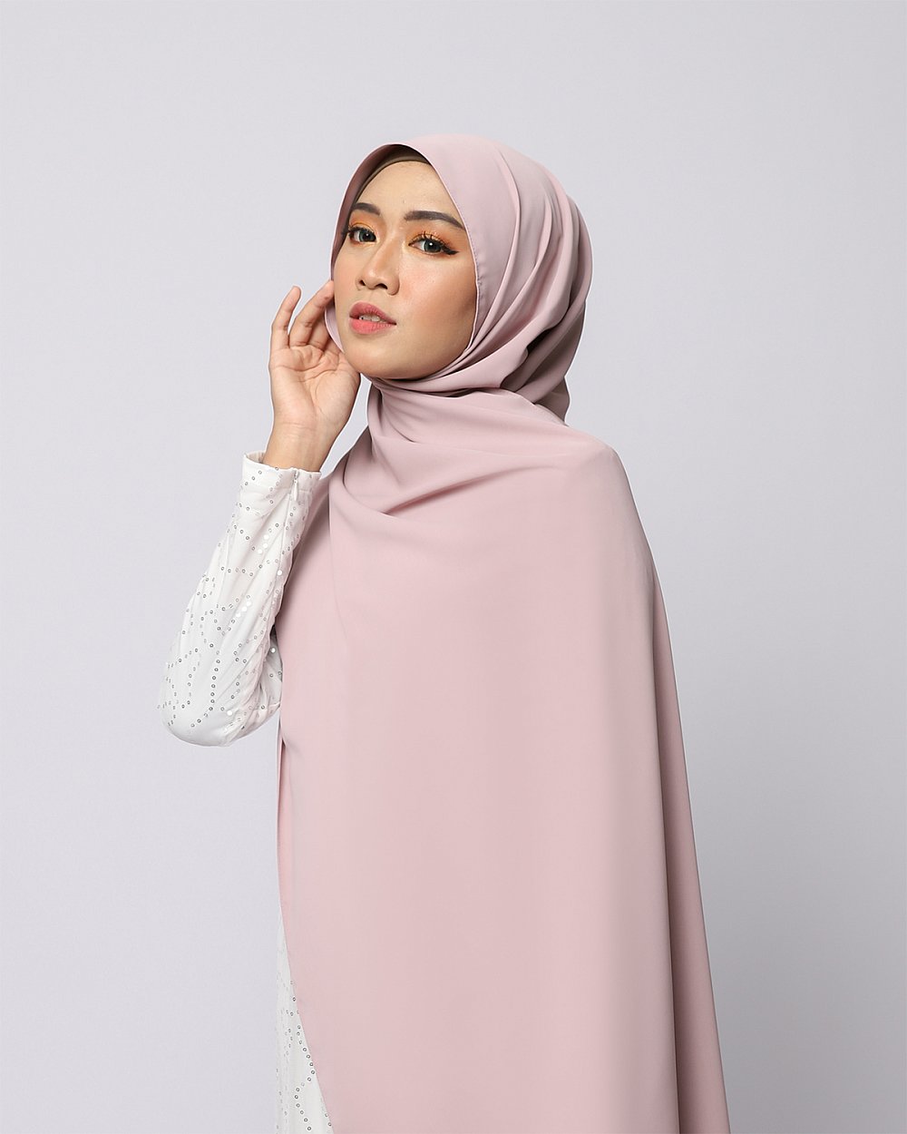 LABELLE SHAWL - MAUVE