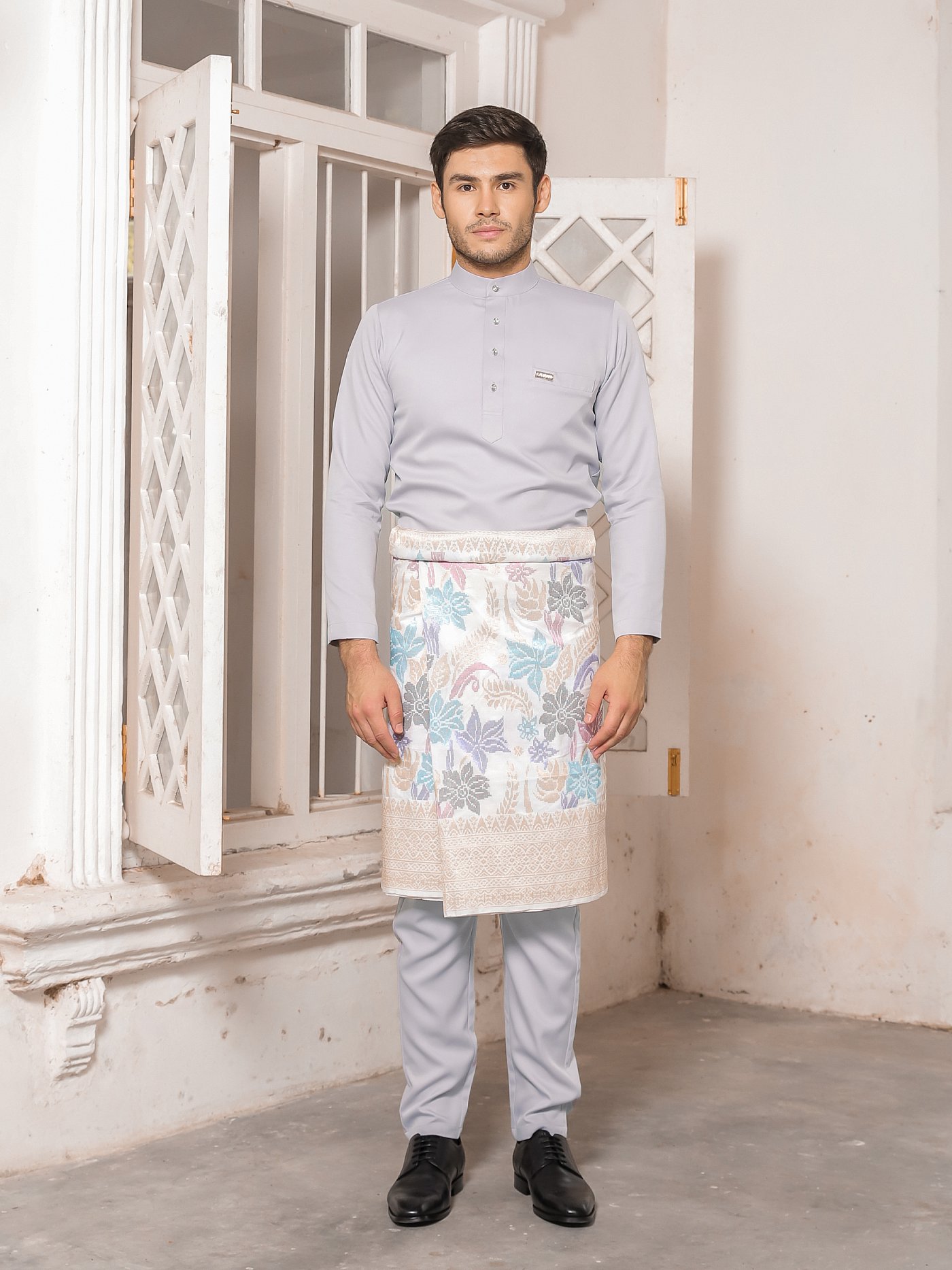 J.ARMANI BAJU MELAYU 2.0 - GRAY