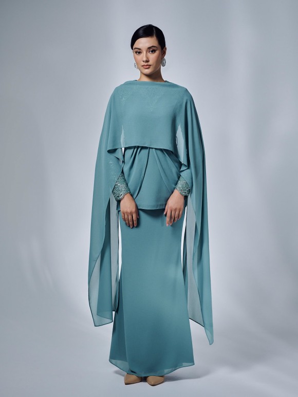 OSLIVIA KURUNG 2.0 - AQUAMARINE OSLIVIA KURUNG 2.0 - AQUAMARINE