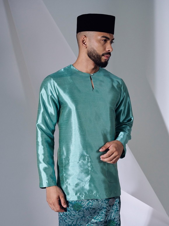 KAUFMAN BAJU MELAYU - AQUAMARINE KAUFMAN BAJU MELAYU - AQUAMARINE