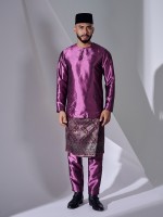 KAUFMAN BAJU MELAYU - MAGENTA PURPLE KAUFMAN BAJU MELAYU - MAGENTA PURPLE