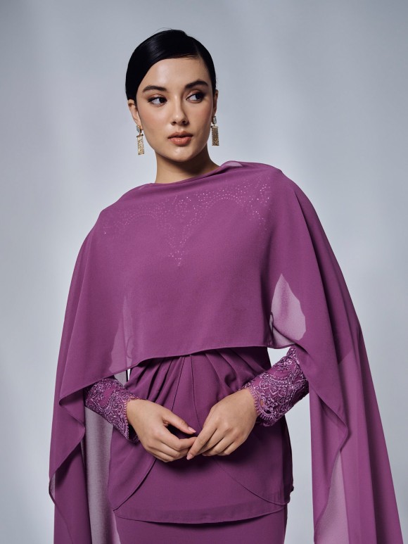 OSLIVIA KURUNG 2.0 - MULBERRY OSLIVIA KURUNG 2.0 - MULBERRY