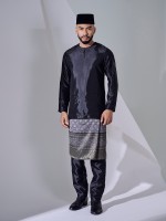 KAUFMAN BAJU MELAYU - BLACK KAUFMAN BAJU MELAYU - BLACK