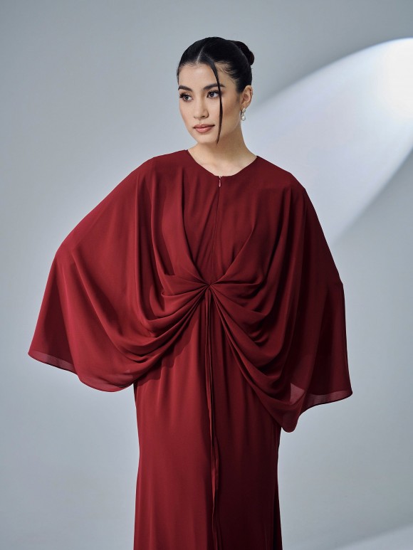 ESKA DRESS - MAROON ESKA DRESS - MAROON