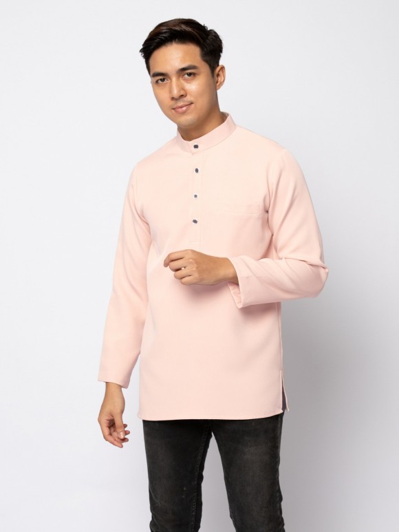 HELMICO KURTA BUTTON - PEACH HELMICO KURTA BUTTON - PEACH
