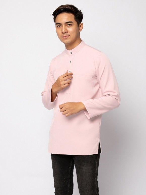 HELMICO KURTA BUTTON - SOFT PEACH HELMICO KURTA BUTTON - SOFT PEACH