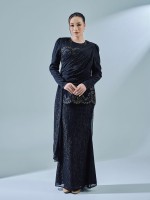 RESTIKA KURUNG - BLACK RESTIKA KURUNG - BLACK