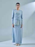 RESTIKA KURUNG - ASH BLUE RESTIKA KURUNG - ASH BLUE