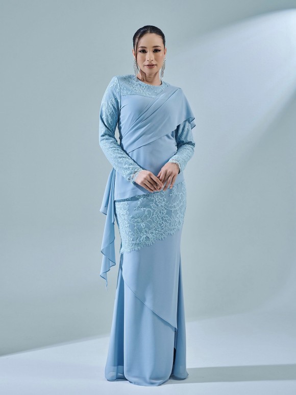 FAYRA KURUNG - DUSTY BLUE FAYRA KURUNG - DUSTY BLUE