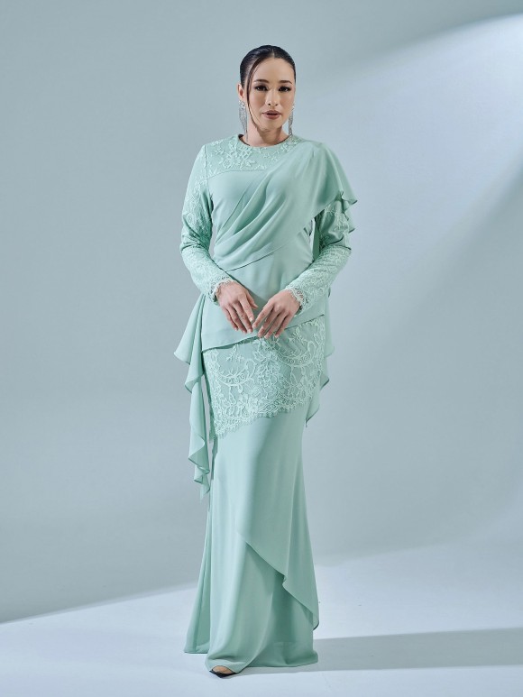 FAYRA KURUNG - SAGE GREEN FAYRA KURUNG - SAGE GREEN