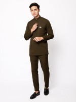 J.ARMANI BAJU MELAYU - DARK OLIVE J.ARMANI BAJU MELAYU - DARK OLIVE