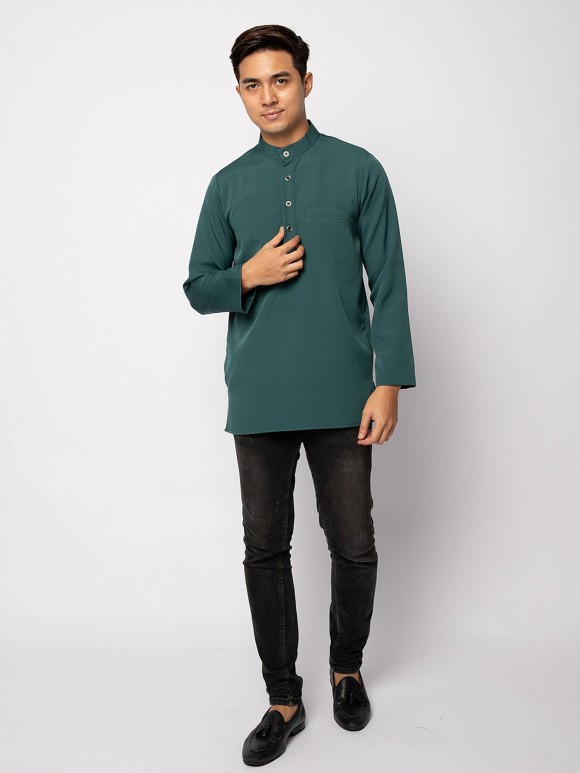 HELMICO KURTA BUTTON - ANTIQUE GREEN HELMICO KURTA BUTTON - ANTIQUE GREEN