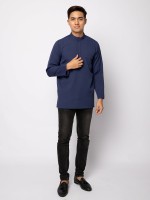 HELMICO KURTA BUTTON - DEEP NAVY HELMICO KURTA BUTTON - DEEP NAVY