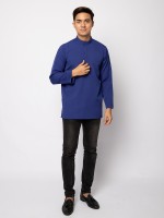 HELMICO KURTA BUTTON - INDIGO BLUE HELMICO KURTA BUTTON - INDIGO BLUE
