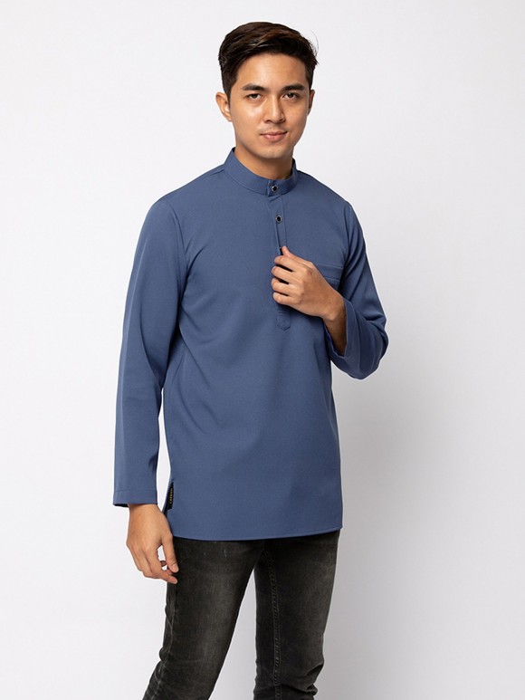 HELMICO KURTA BUTTON - INFINITY BLUE HELMICO KURTA BUTTON - INFINITY BLUE