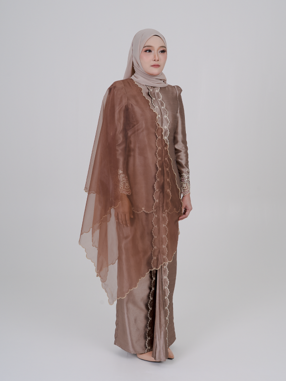 LOWELLE SELENDANG - BROWN LOWELLE SELENDANG - BROWN