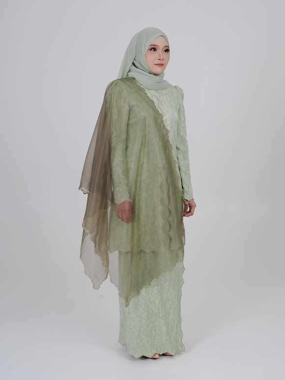 LOWELLE SELENDANG - OLIVE LOWELLE SELENDANG - OLIVE