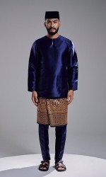 AZRAVI BAJU MELAYU - NAVY AZRAVI BAJU MELAYU - NAVY