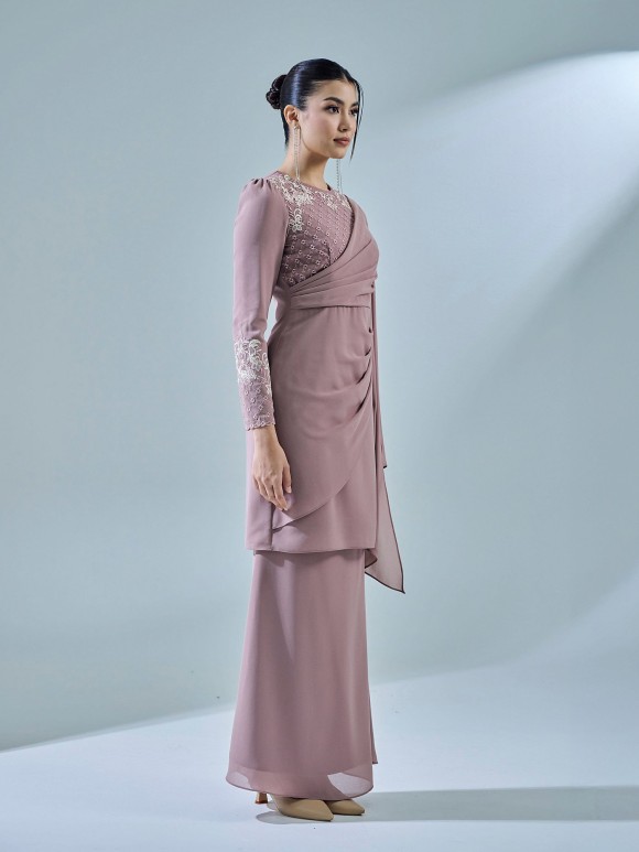 MISHELL KURUNG - DARK MAUVE MISHELL KURUNG - DARK MAUVE
