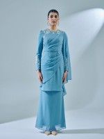 MISHELL KURUNG - BLUE TURQUOISE MISHELL KURUNG - BLUE TURQUOISE
