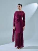 AURORA KURUNG - BURGUNDY AURORA KURUNG - BURGUNDY