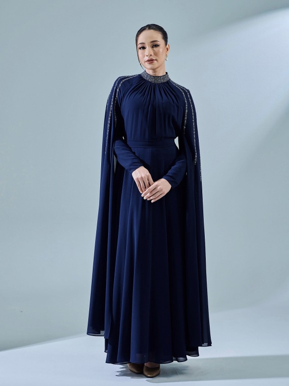 THALIA DRESS - NAVY THALIA DRESS - NAVY