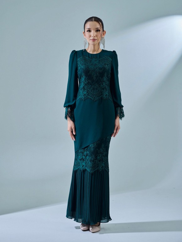 ARISSA DRESS - EMERALD TEAL ARISSA DRESS - EMERALD TEAL