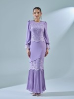 ARISSA DRESS - DUSTY PURPLE ARISSA DRESS - DUSTY PURPLE