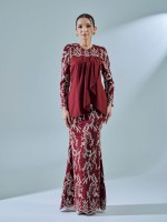 HAYANI KURUNG - MAROON HAYANI KURUNG - MAROON