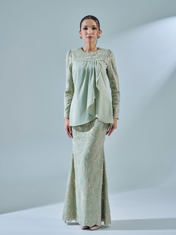 HAYANI KURUNG - SAGE GREEN HAYANI KURUNG - SAGE GREEN