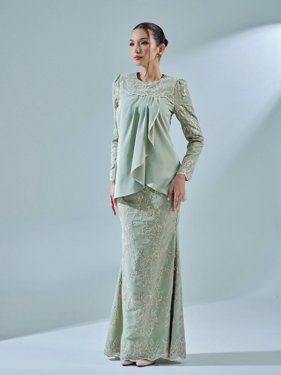 HAYANI KURUNG - SAGE GREEN HAYANI KURUNG - SAGE GREEN